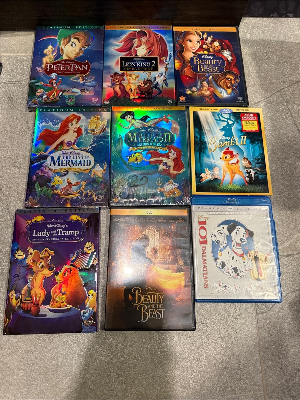 New and Gently Used Disney Movies
